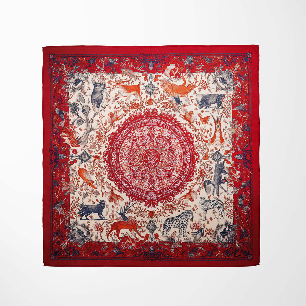 SAVANNARA SILK HEAD SCARF