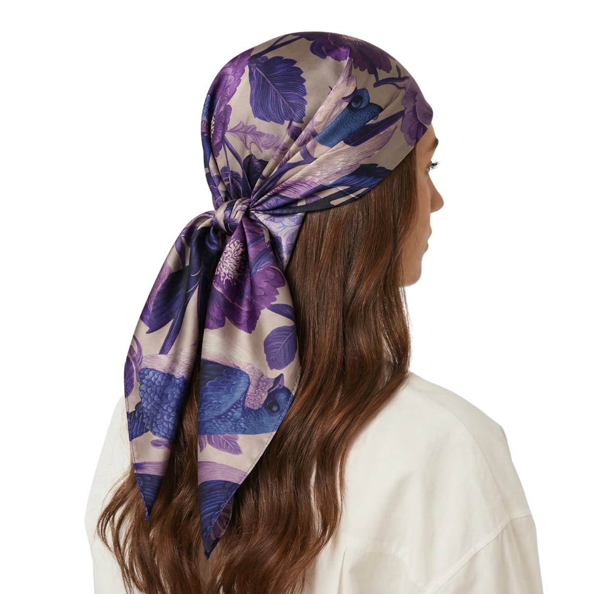 VIRELIA SILK HEAD SCARF