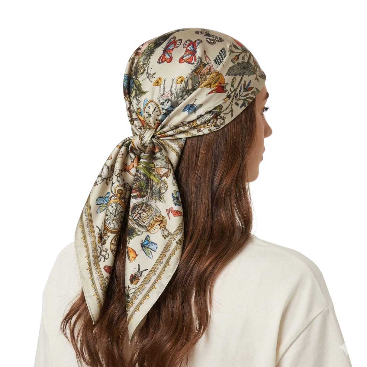 GERARDO BALDERAS SILK HEAD SCARF