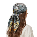 WHISPERS OF SPRING SILK HEAD SCARF