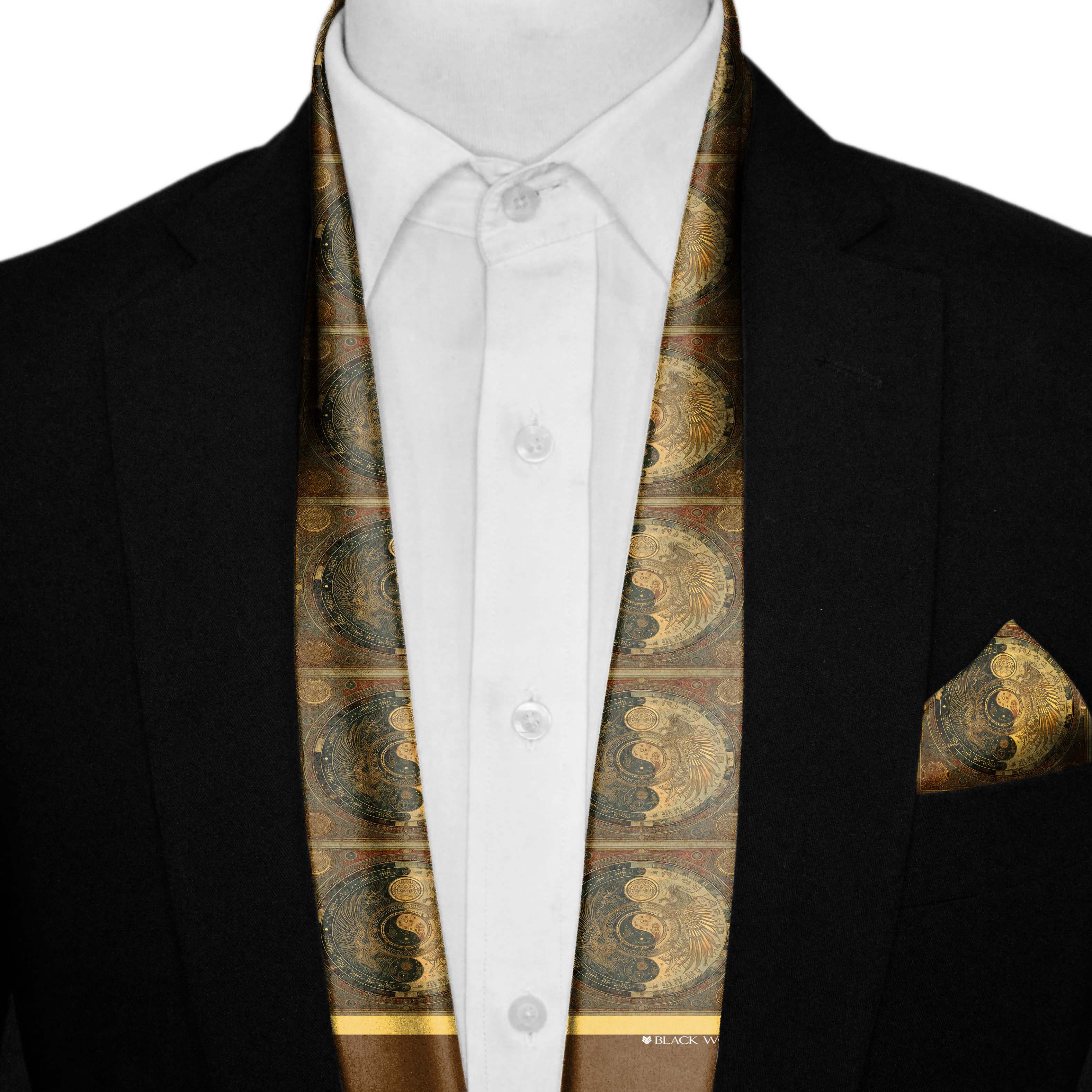 CELESTARA MEN SCARF AND POCKET SQUARE SET – PREMIUM COLLECTION