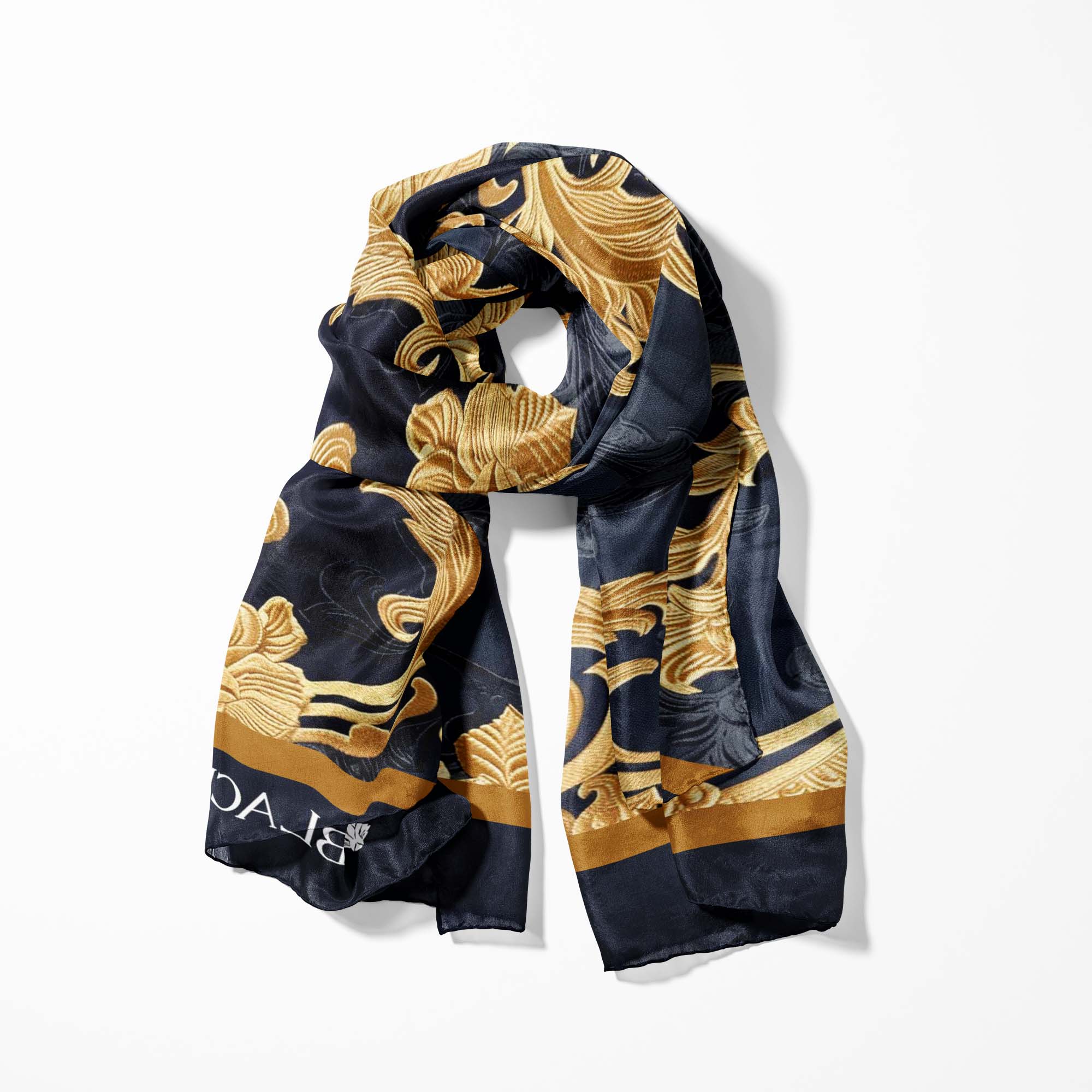 GENERATIVE MEN SCARF AND POCKET SQUARE SET – PREMIUM COLLECTION
