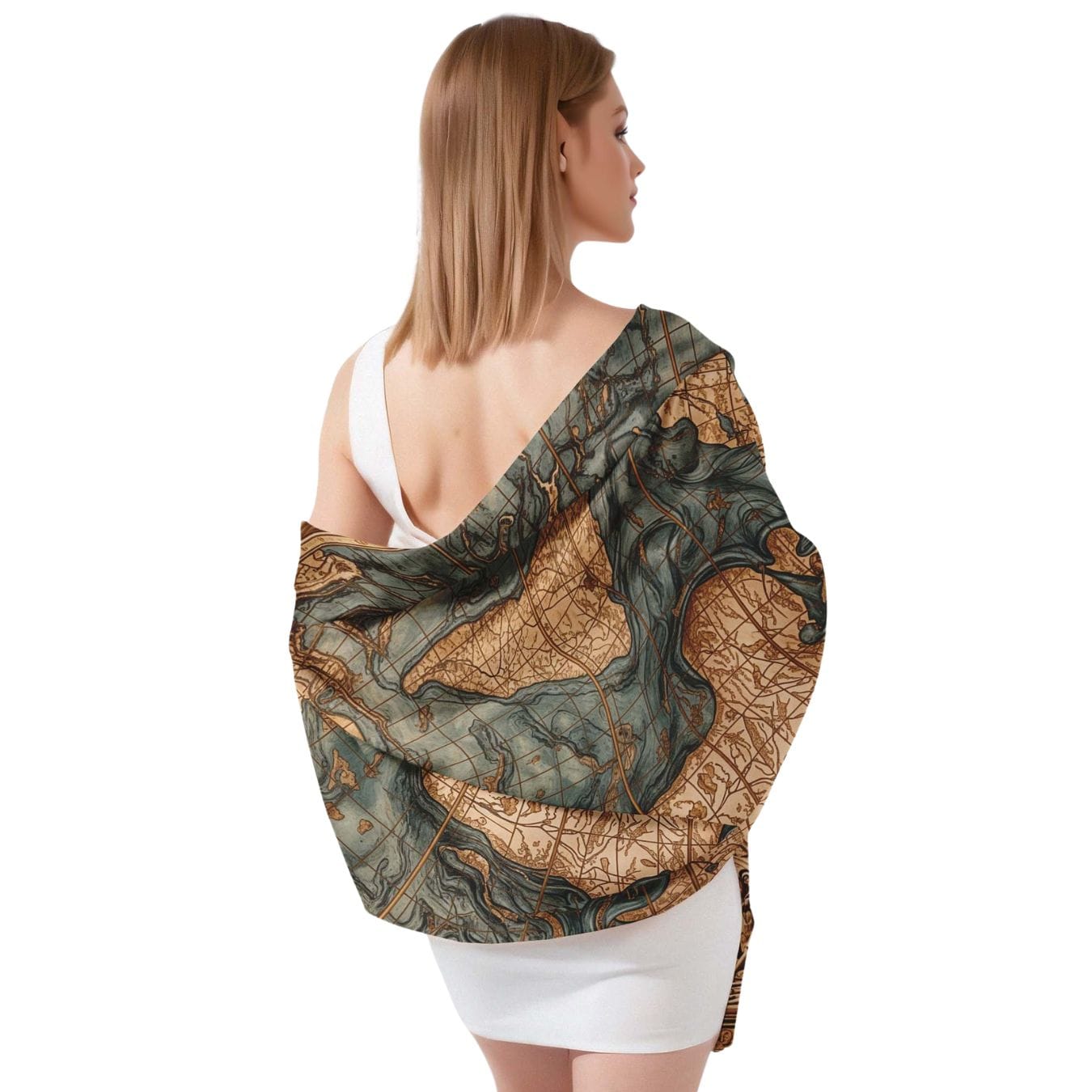 METHODIST CHURCH SILK LONG LADIES SCARF