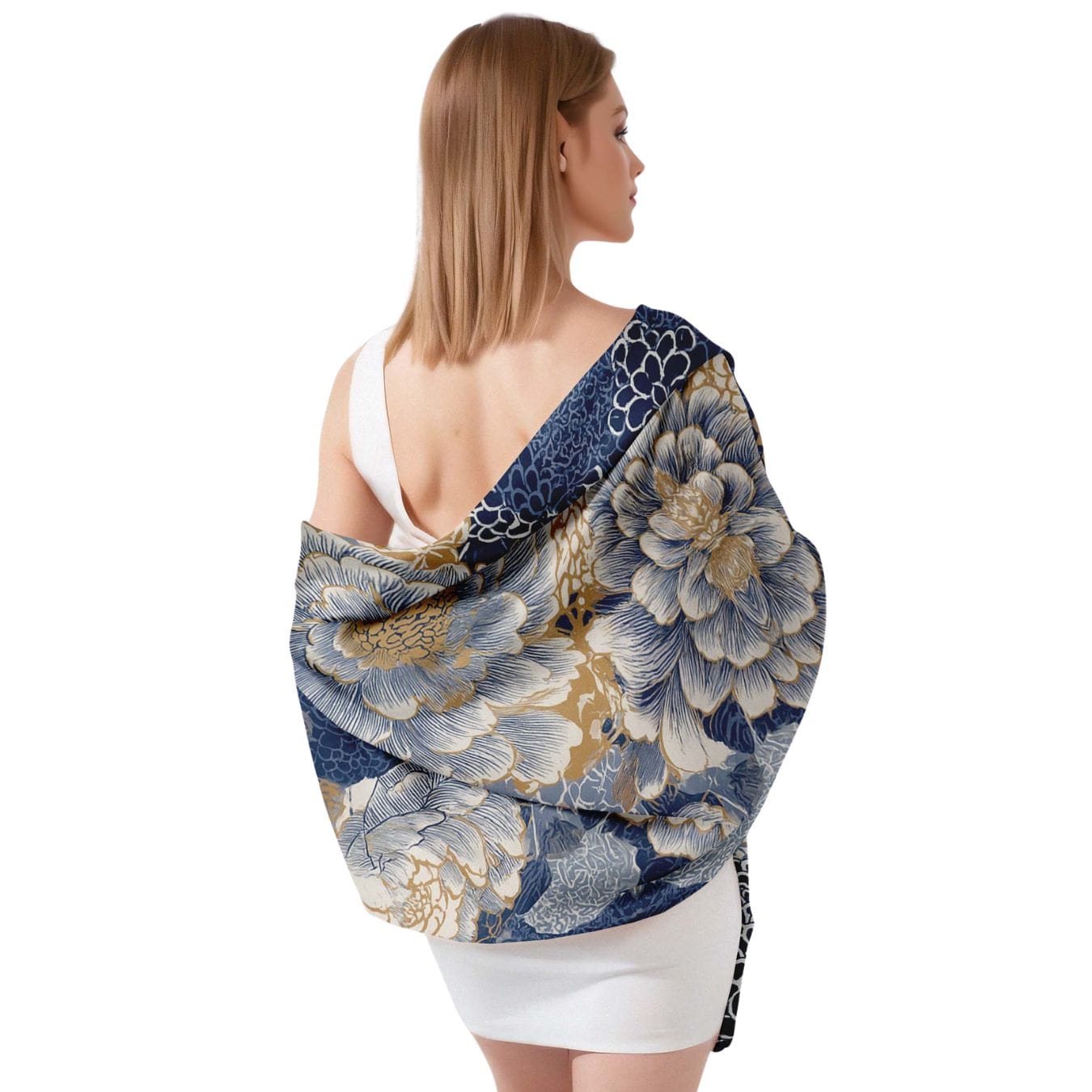 ELIŠKA LOMOVÁ SILK LONG LADIES SCARF