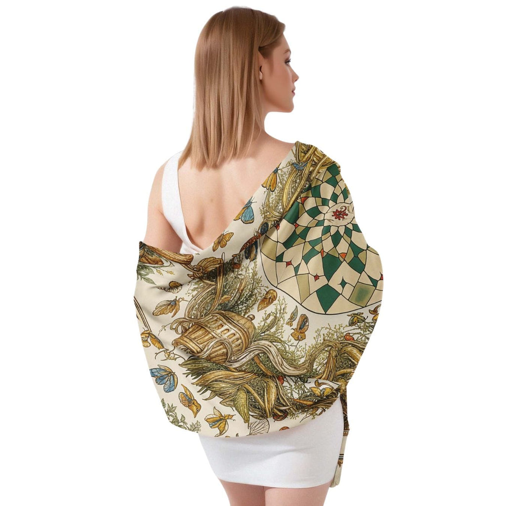 GERARDO BALDERAS SILK LONG LADIES SCARF