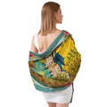 BLOOM SANCTUARY SILK LONG LADIES SCARF