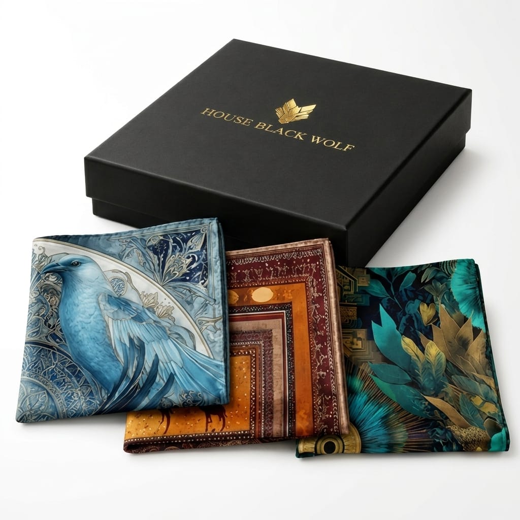 PACK OF 3 POCKET SQUARES