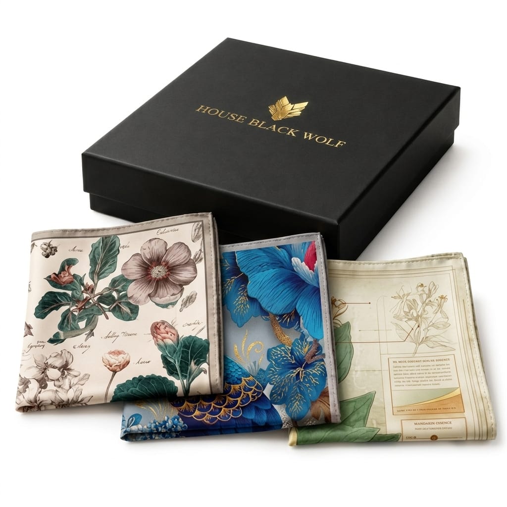 PACK OF 3 POCKET SQUARES