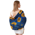 LOGOSE SILK LONG LADIES SCARF