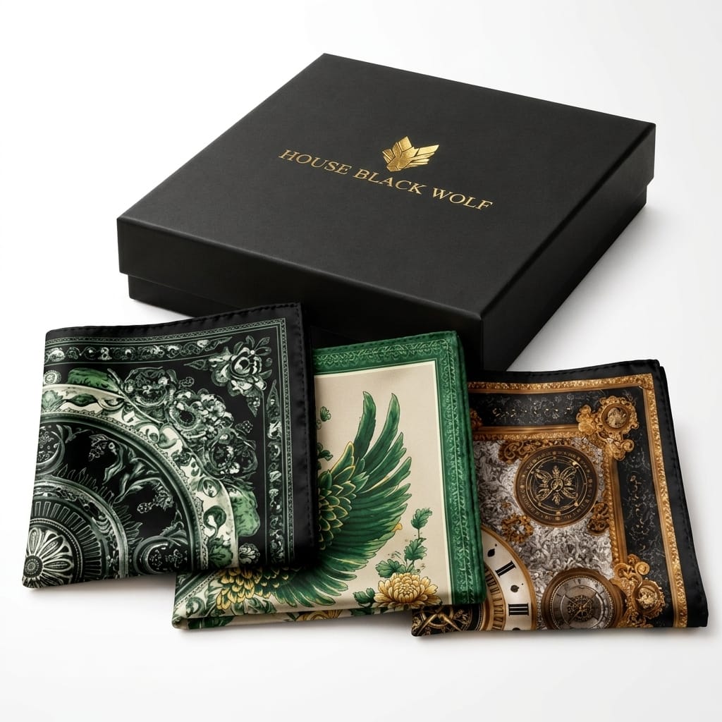 PACK OF 3 POCKET SQUARES