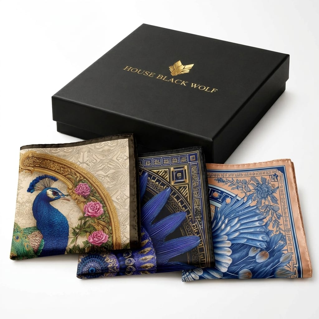 PACK OF 3 POCKET SQUARES