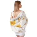 DAISY WHISPER SILK LONG LADIES SCARF