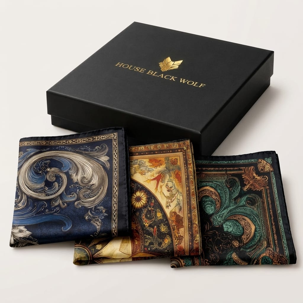 PACK OF 3 POCKET SQUARES