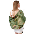 ENCHANTED FOREST SILK LONG LADIES SCARF