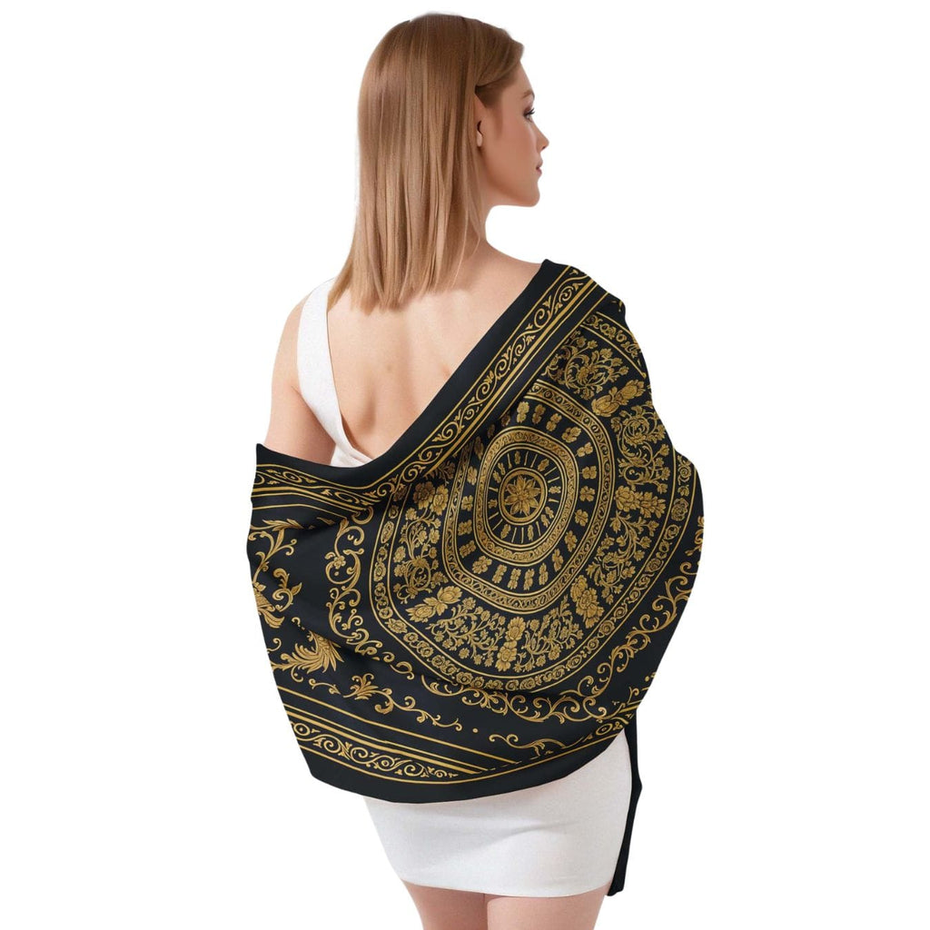 FRONTIER SHEPHERD SILK  LONG LADIES SCARF