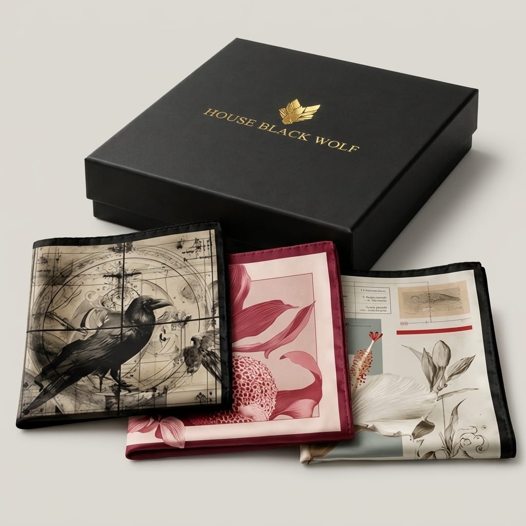 PACK OF 3 POCKET SQUARES