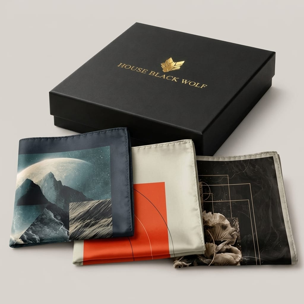 PACK OF 3 POCKET SQUARES