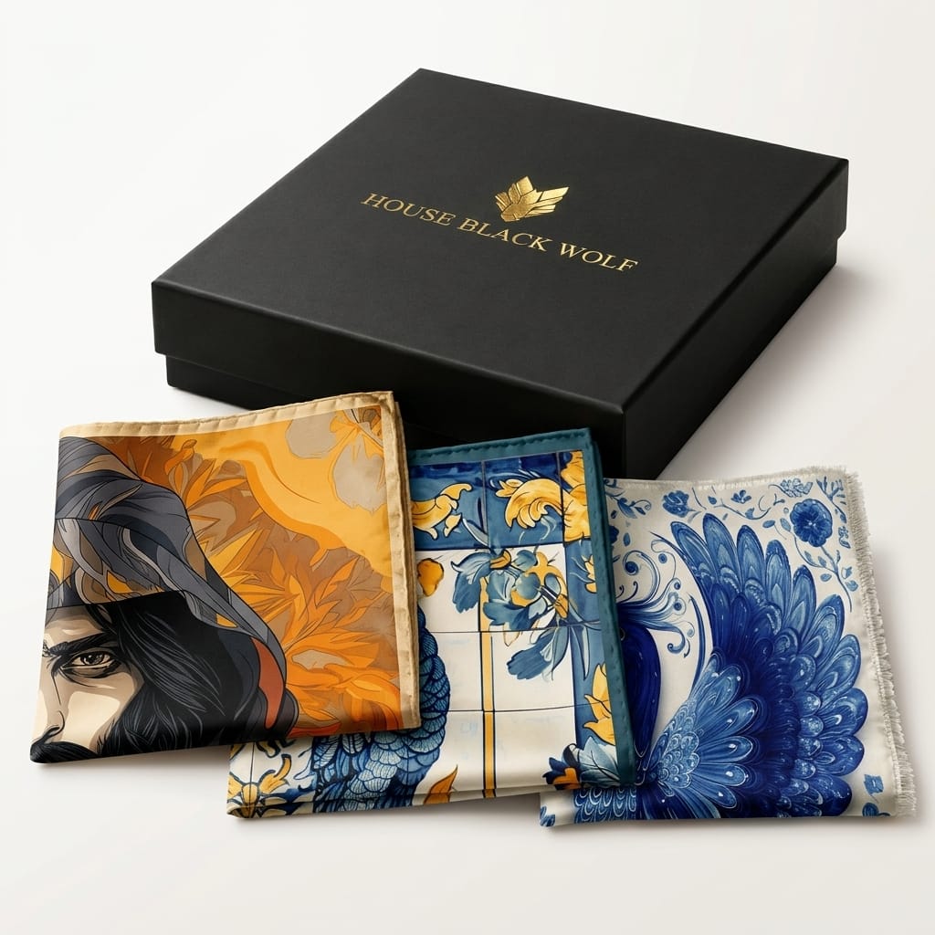 PACK OF 3 POCKET SQUARES