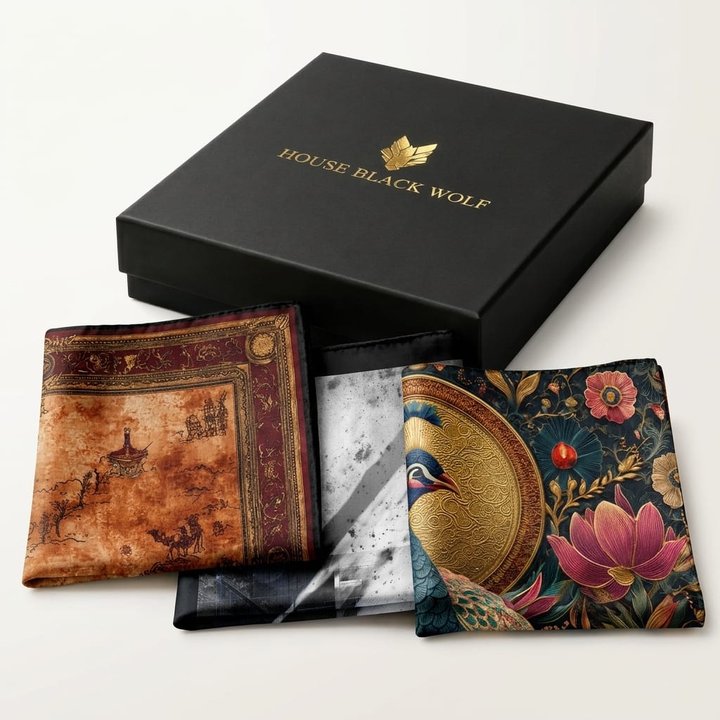 PACK OF 3 POCKET SQUARES