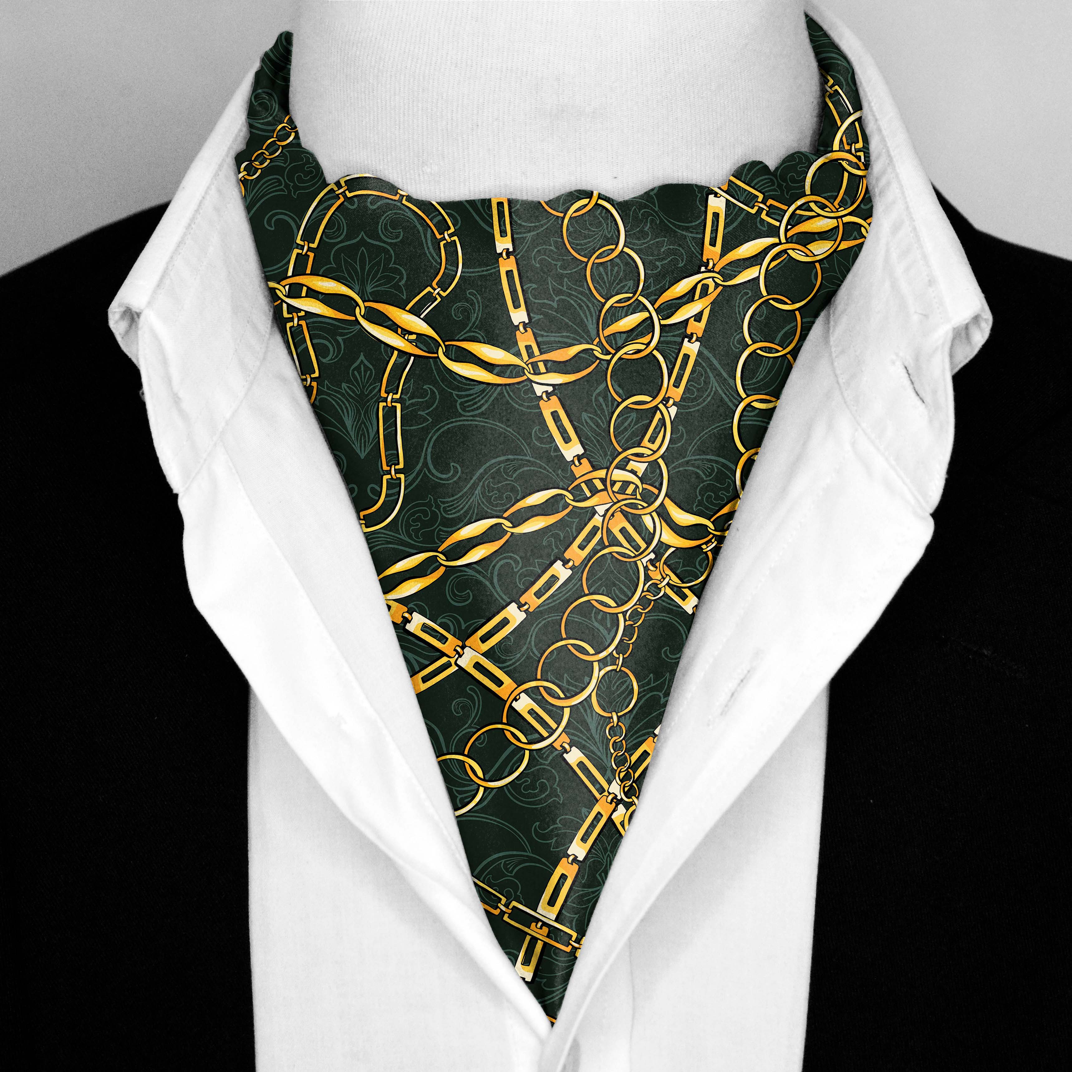 LOOP CHAIN SILK ASCOT – PREMIUM COLLECTION