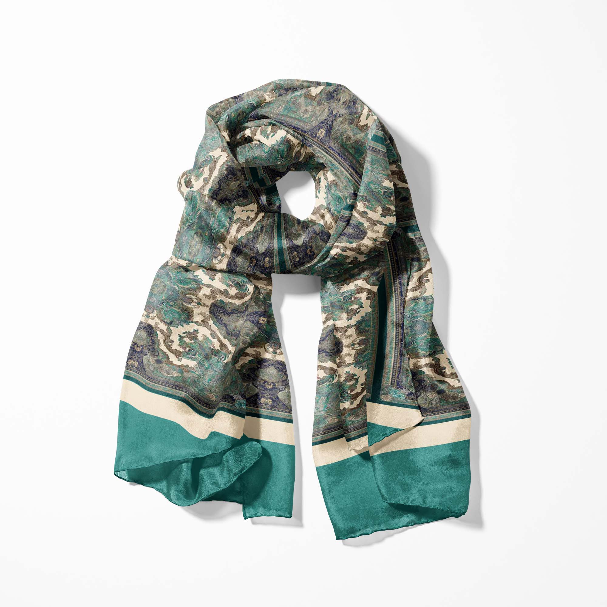 SELENE SILK MEN SCARF - PREMIUM COLLECTION