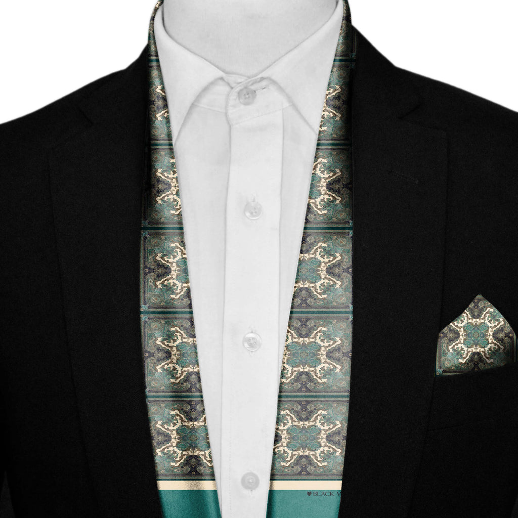 SELENE MEN SCARF AND POCKET SQUARE SET – PREMIUM COLLECTION