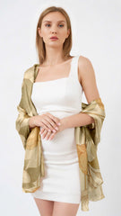 AURELIA SILK LONG LADIES SCARF