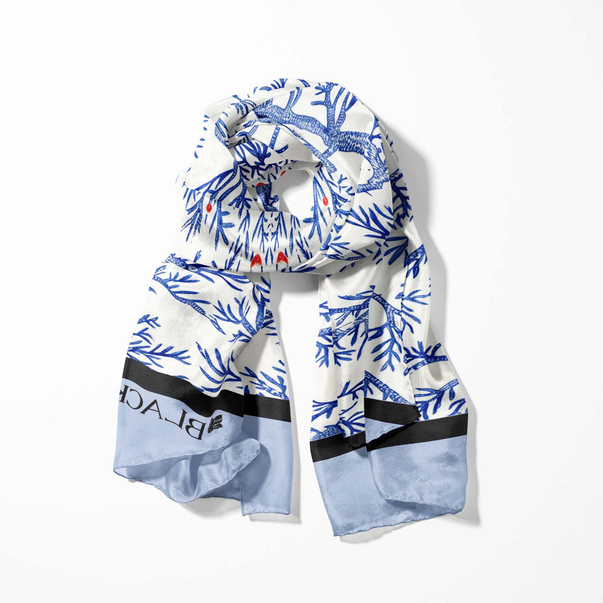 SNOWFLAKE TREE MEN SCARF - PREMIUM COLLECTION