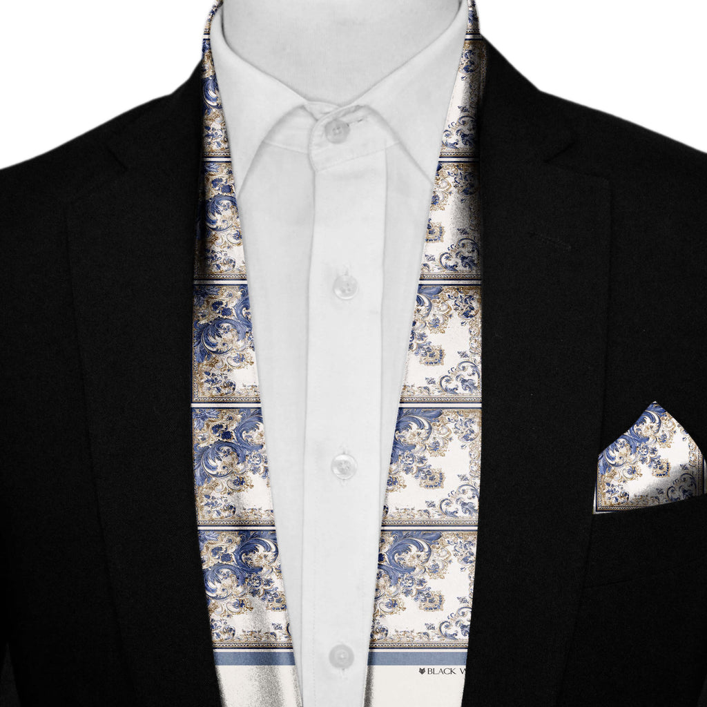 FIORENZA MEN SCARF AND POCKET SQUARE SET – PREMIUM COLLECTION