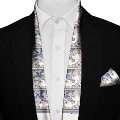 FIORENZA MEN SCARF AND POCKET SQUARE SET – PREMIUM COLLECTION