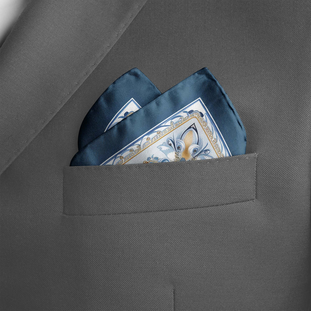 LUXURY ARABIC SILK POCKET SQUARE
