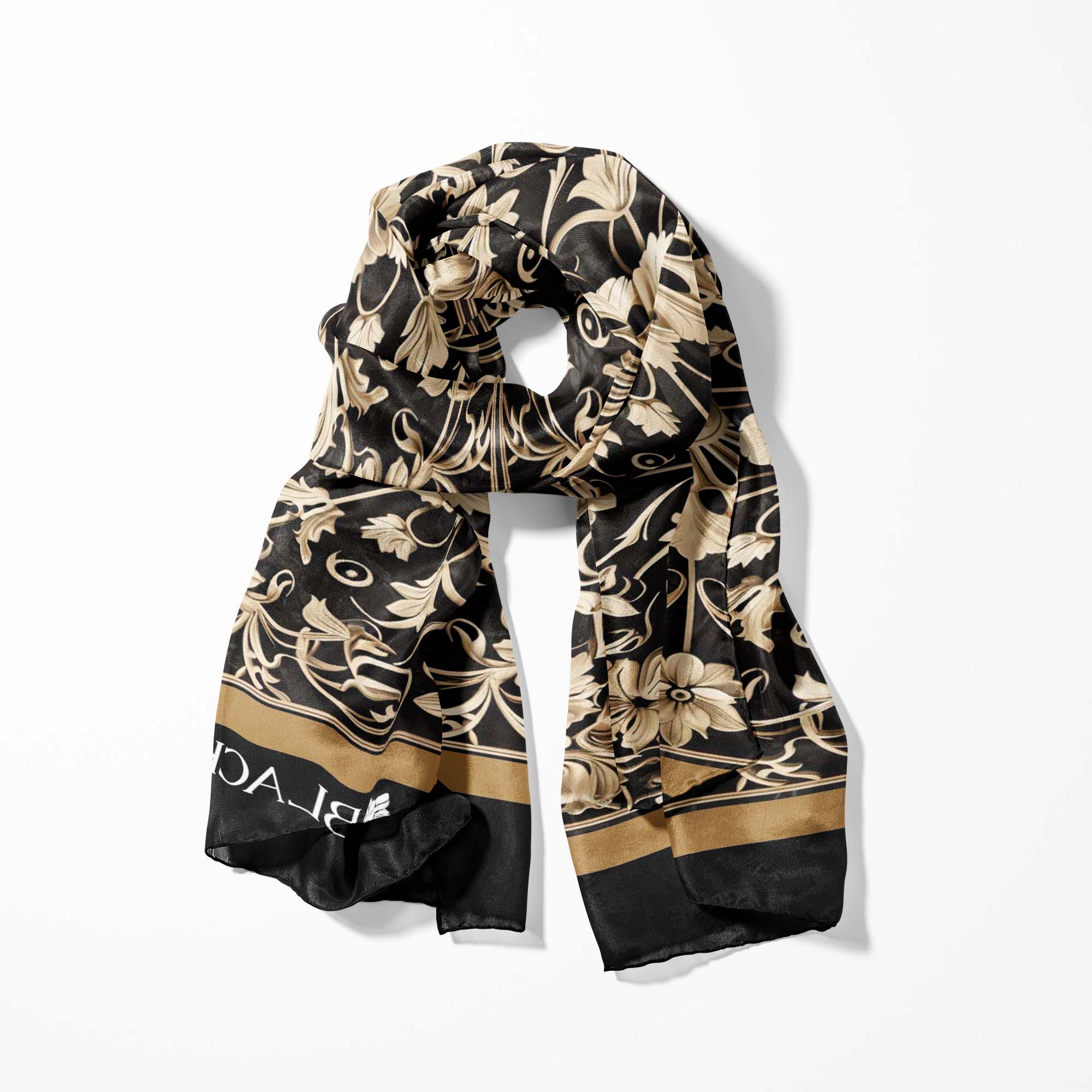 MANDALA ART MEN SCARF AND POCKET SQUARE SET – PREMIUM COLLECTION