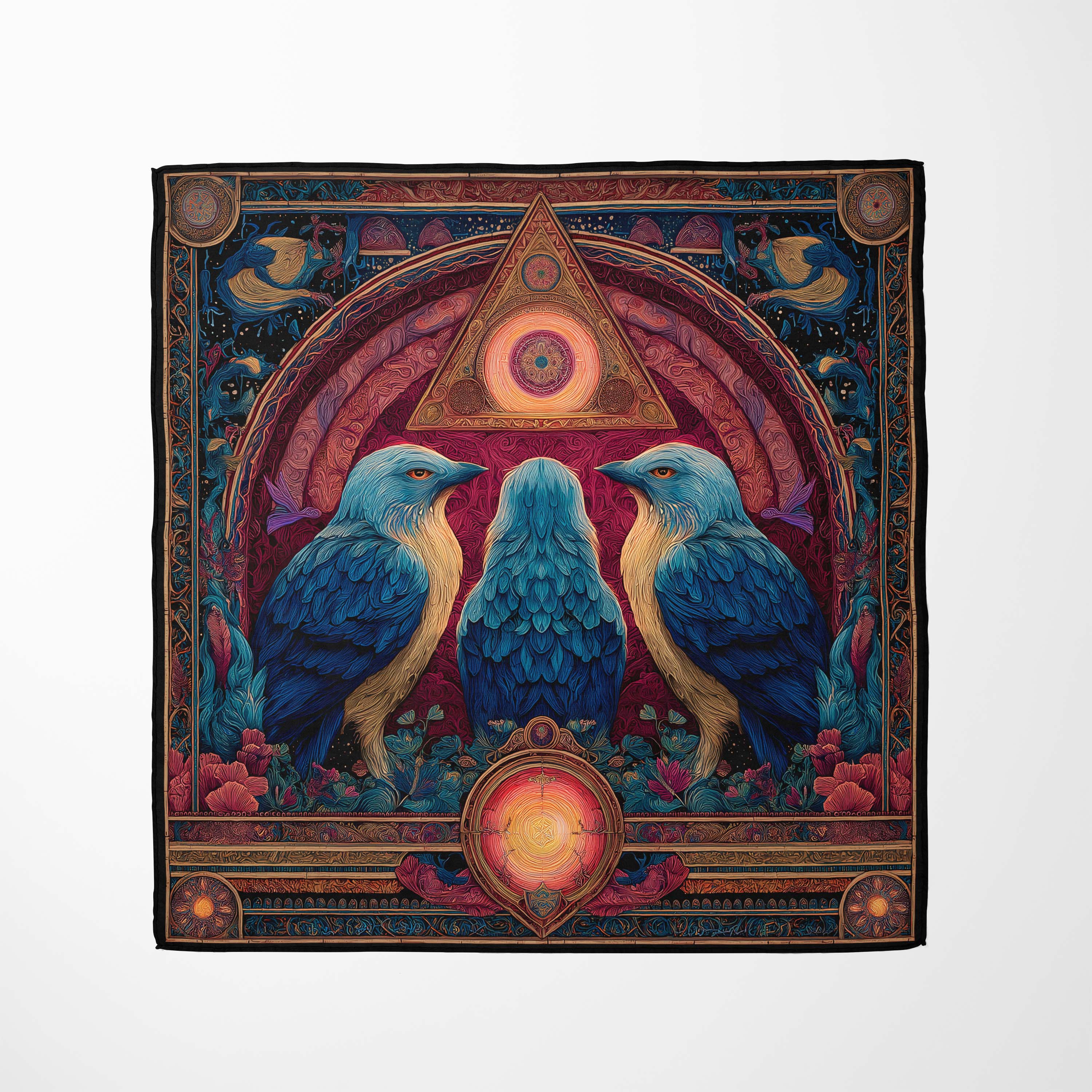TRINITY OF VISION NECK SCARF