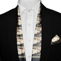 HANAMI MEN SCARF AND POCKET SQUARE SET – PREMIUM COLLECTION