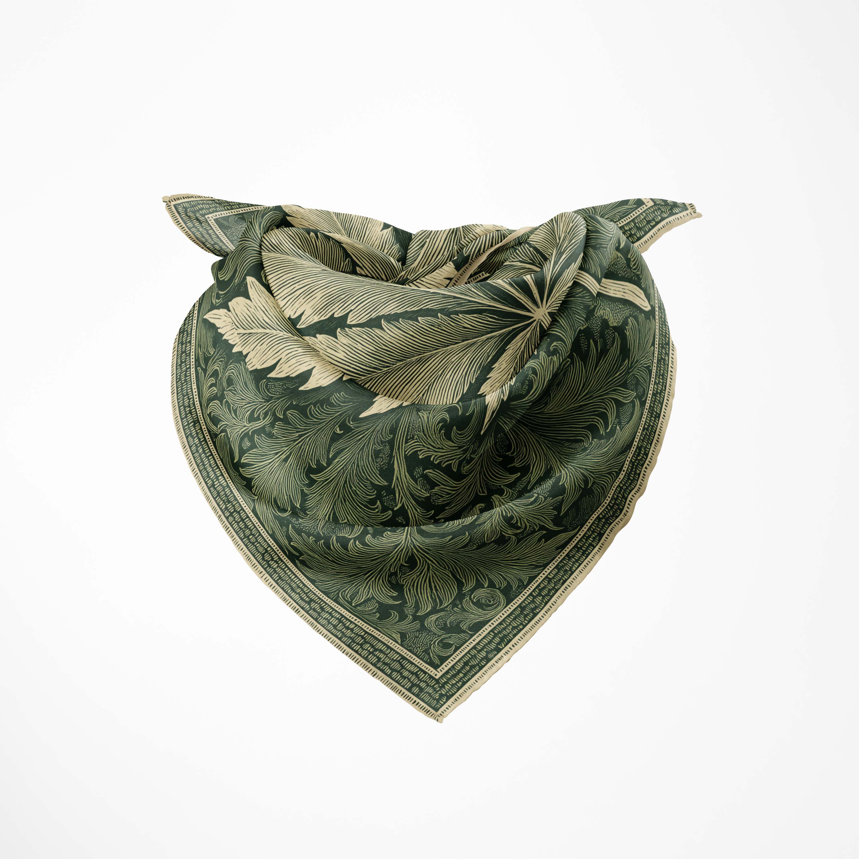 VERDANT SILK BANDANA