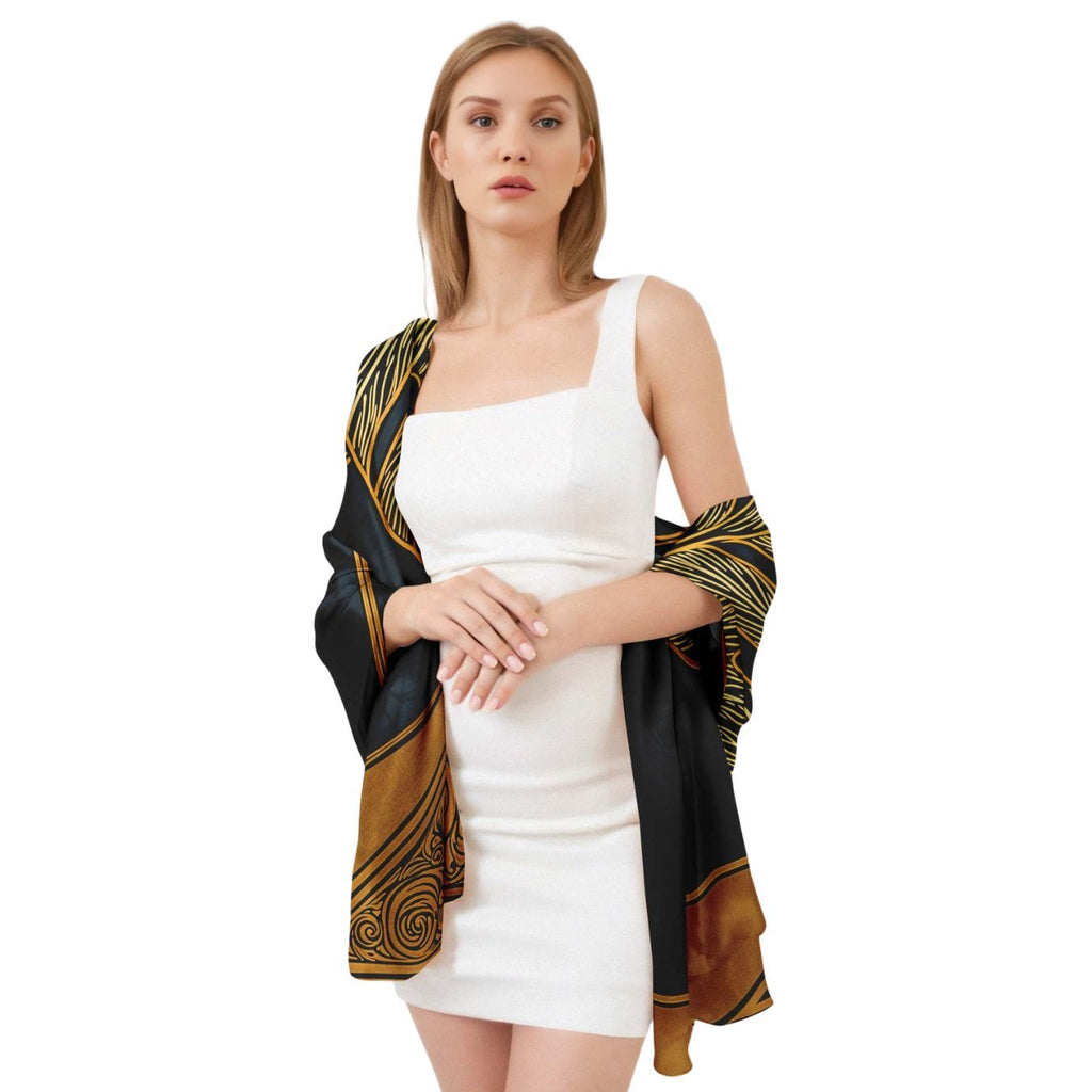 LONTAR SILK LONG LADIES SCARF