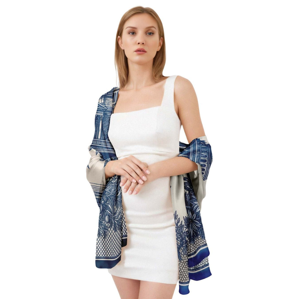 CATHEDRALE SILK LONG LADIES SCARF