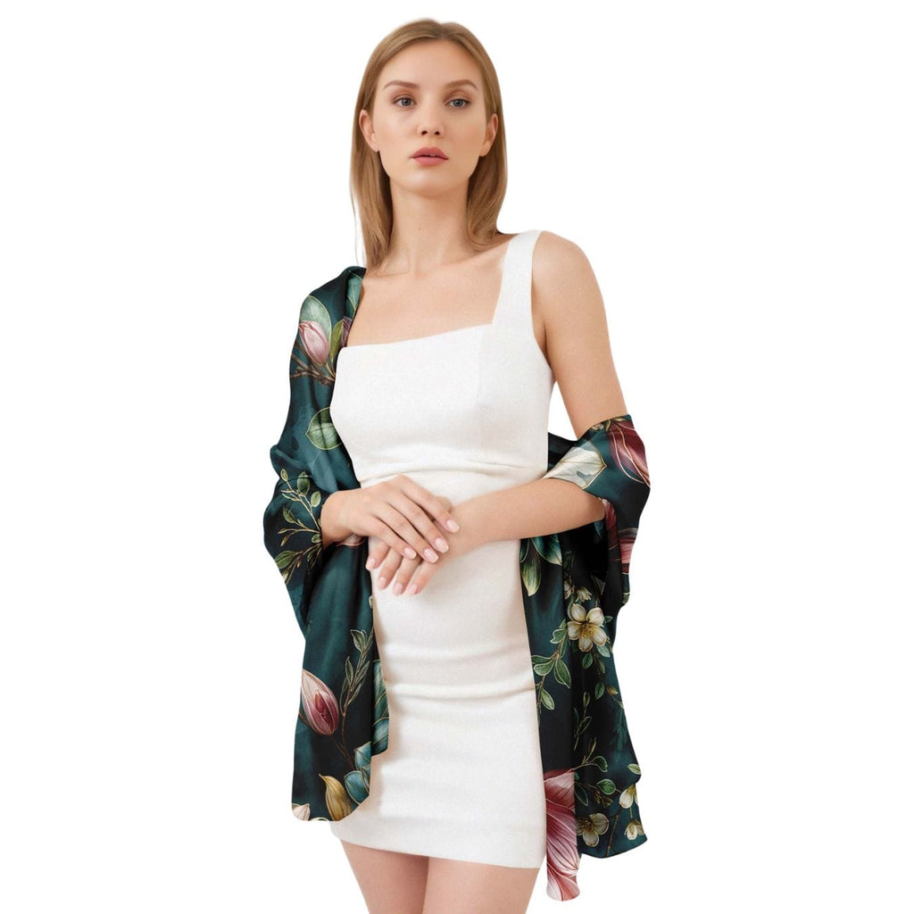 FIRUZE ABDULLAEVA SILK LONG LADIES SCARF