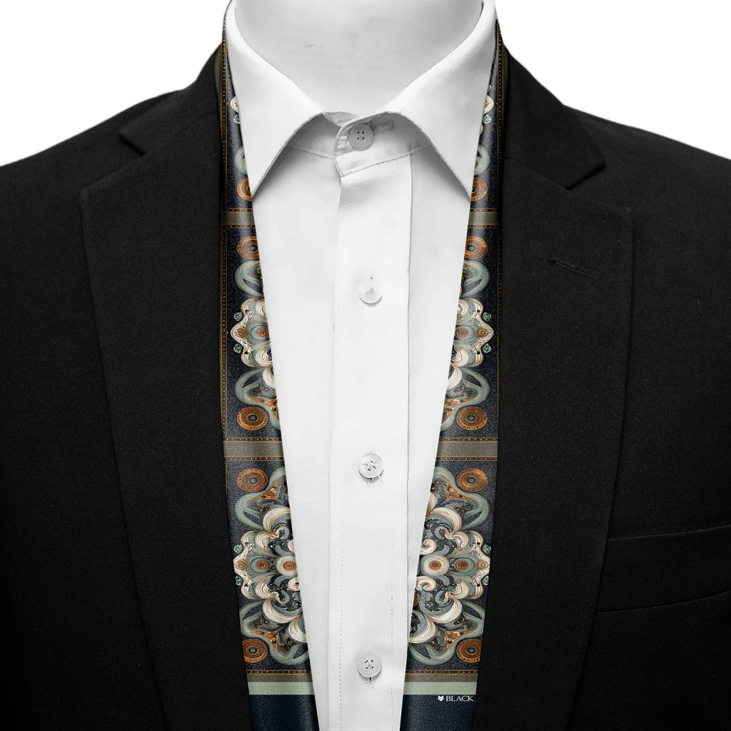 VERMILLION SILK MEN SCARF - PREMIUM COLLECTION