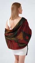 FIREBIRD SILK LONG LADIES SCARF
