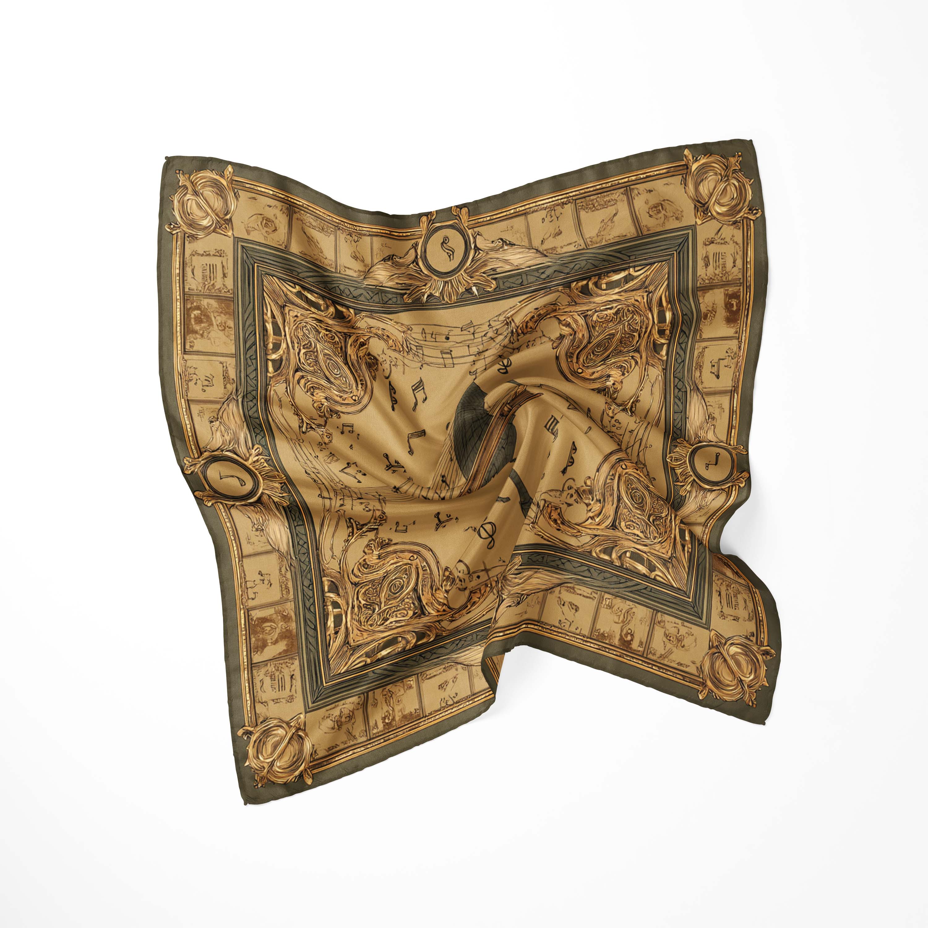 LADY OF MUSIC NECK SCARF