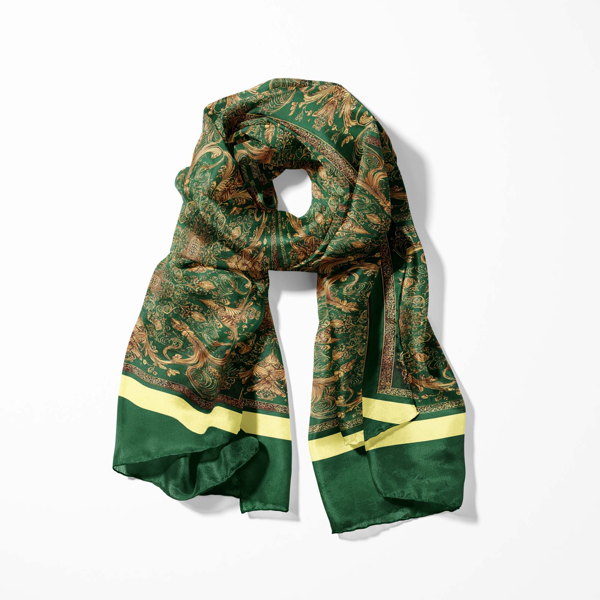 VERIDIAN SILK MEN SCARF - PREMIUM COLLECTION