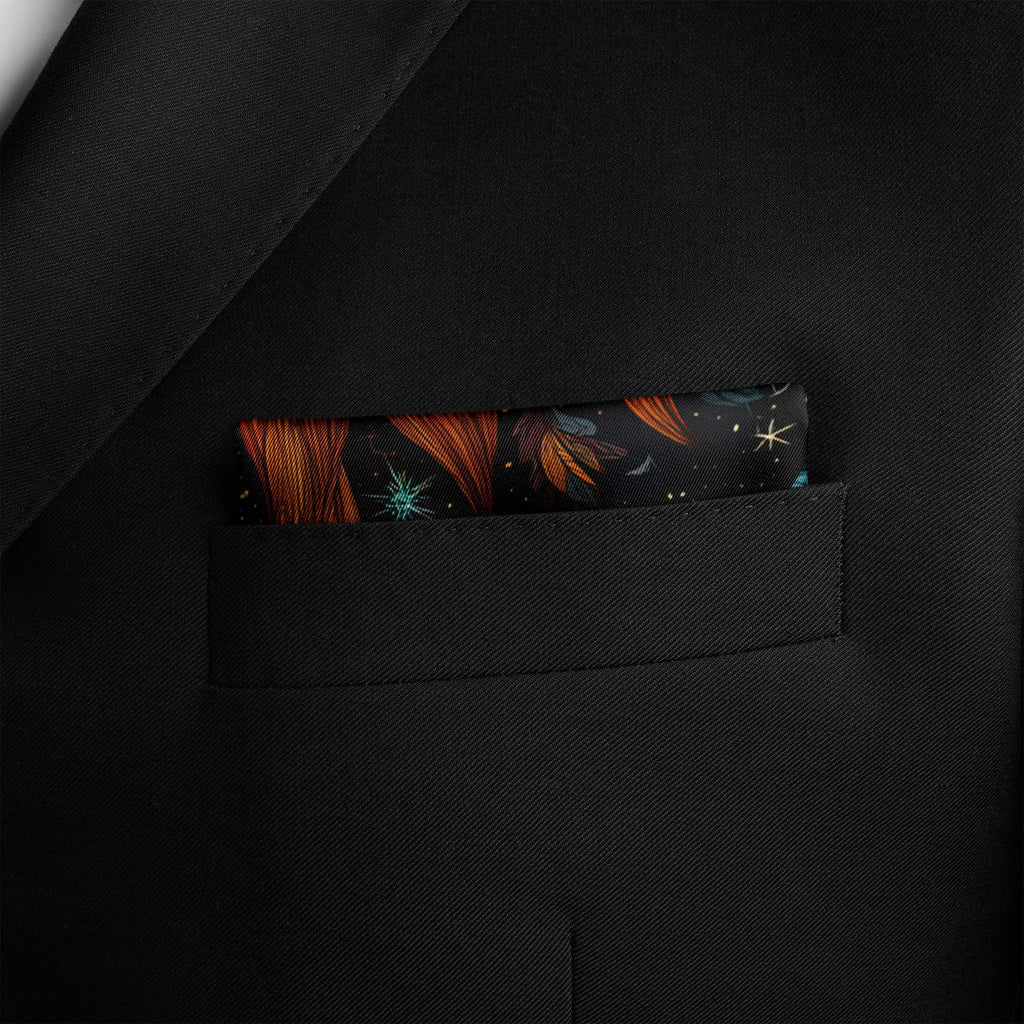 UNION OF LIGHT SILK POCKET SQUARE