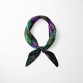 EMERALD BLOOM MANDALA NECK SCARF