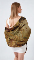 EXQUISITE CIRCULAR SILK LONG LADIES SCARF