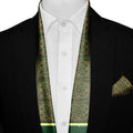 VERIDIAN MEN SCARF AND POCKET SQUARE SET – PREMIUM COLLECTION