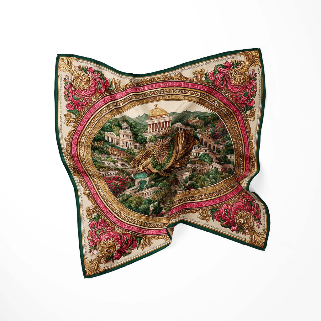 IMPERIAL FLORENTINE NECK SCARF