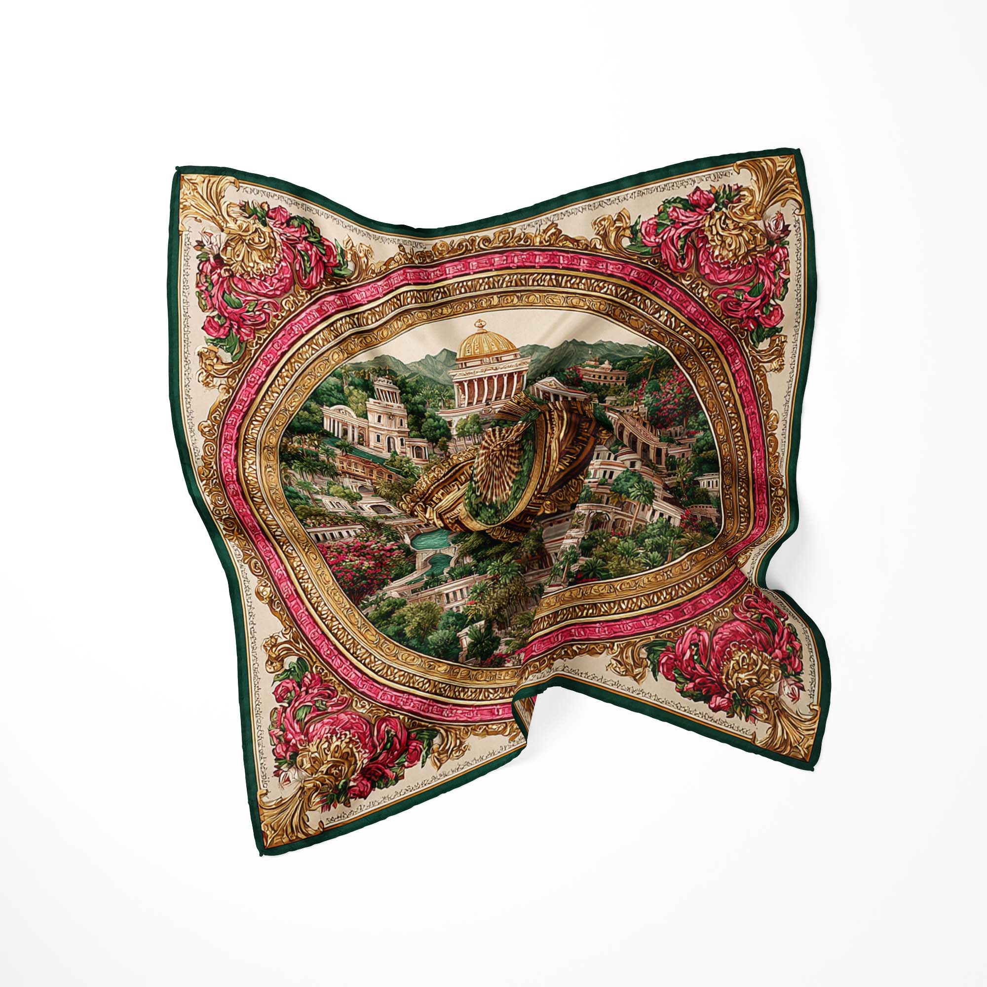 IMPERIAL FLORENTINE NECK SCARF