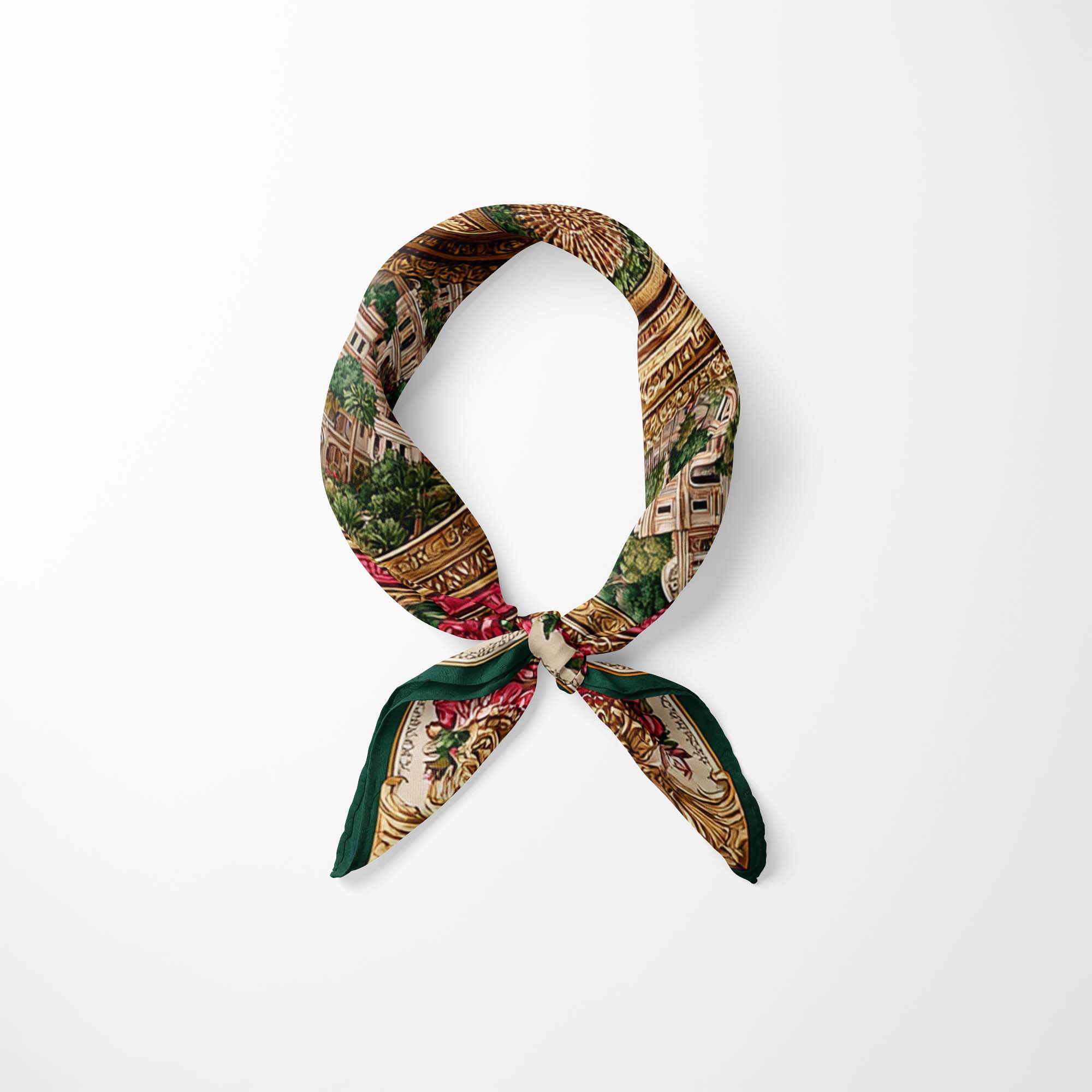 IMPERIAL FLORENTINE NECK SCARF