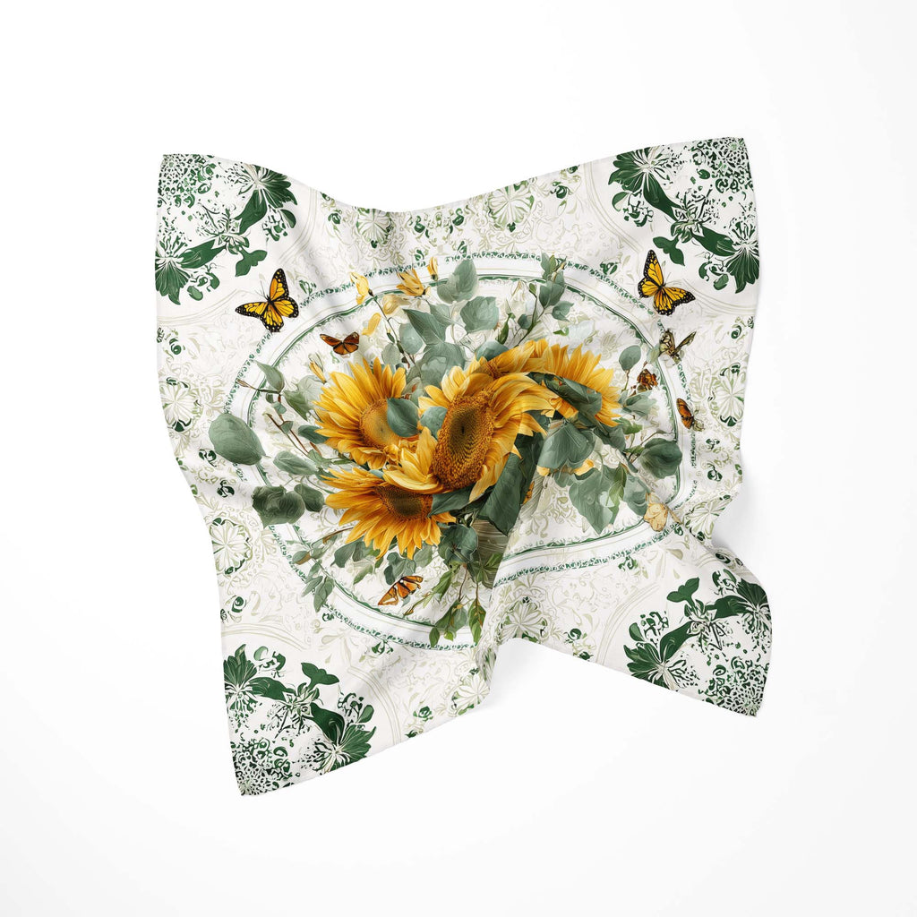 FLOWER MEADOW NECK SCARF